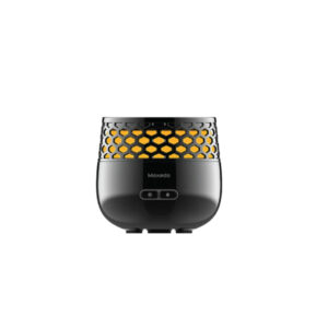 Moxedo Electric Incense Burner Portable Aroma Diffuser with 7 Colors LED Lights ( Black)