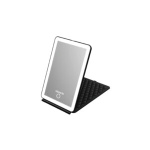 Moxedo Portable Vanity Make-Up Mirror Compact Ultra Slim Tabletop Folding Cosmetic Touch Screen Mirror