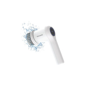 Moxedo 4 IN 1 Electric Cleaning Brush Cordless Handheld with 4 Replaceable Brush Heads for Bathtub, Wall, Tile, Toilet, Window and Sink
