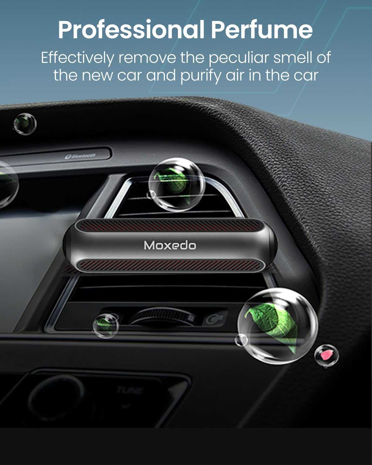 Moxedo Aromatherapy Car Diffuser Clip Perfume Air Freshener Aroma Oil for Car Air Vent