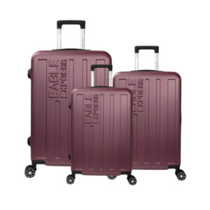 Venture Luggage Travel Luggage Bag Set of 3 with Spinner Wheels