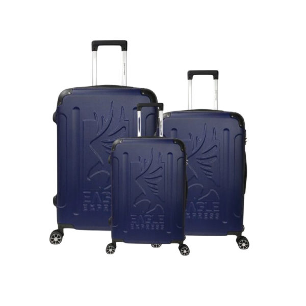 EAGLE EXPRESS PROTECTOR ABS HARD TROLLEY BAG-NAVY BLUE (EE-AHT-134)
