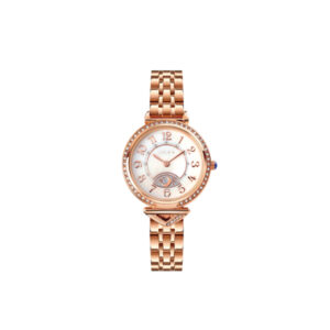 AFRA SELENE LADIES WATCH ROSE GOLD CASE WHITE DIAL ROSEGOLD BRACELET