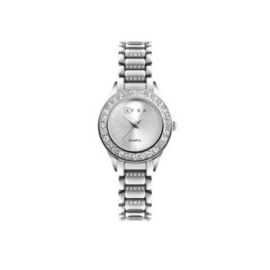 AFRA SHEIN LADIES WATCH SILVER CASE SILVER DIAL SILVER BRACELET