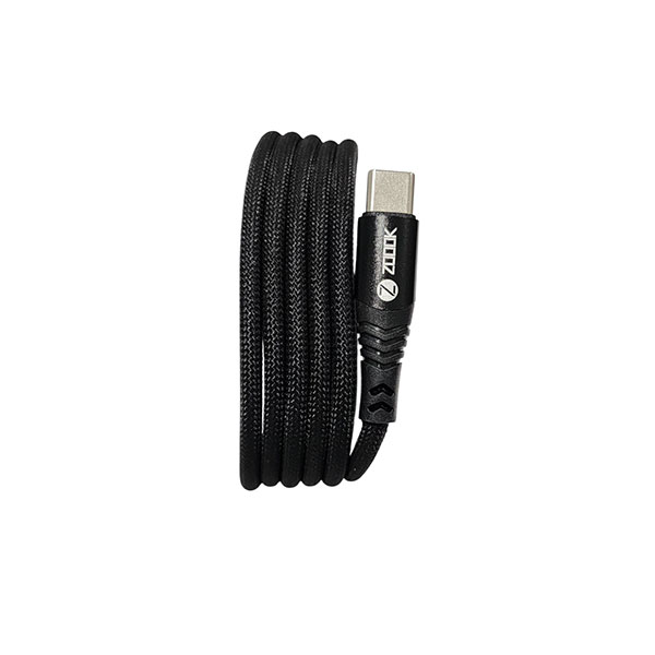 Zoook Black 65W magnetic USB-C to USB-C fast charging cable – Power Delivery magnetic cable for laptops, tablets, and smartphones