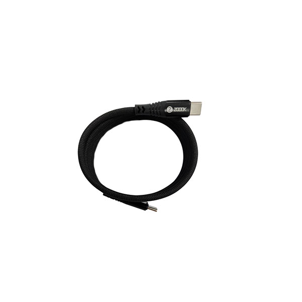 Zoook Black 65W magnetic USB-C to USB-C fast charging cable – Power Delivery magnetic cable for laptops, tablets, and smartphones